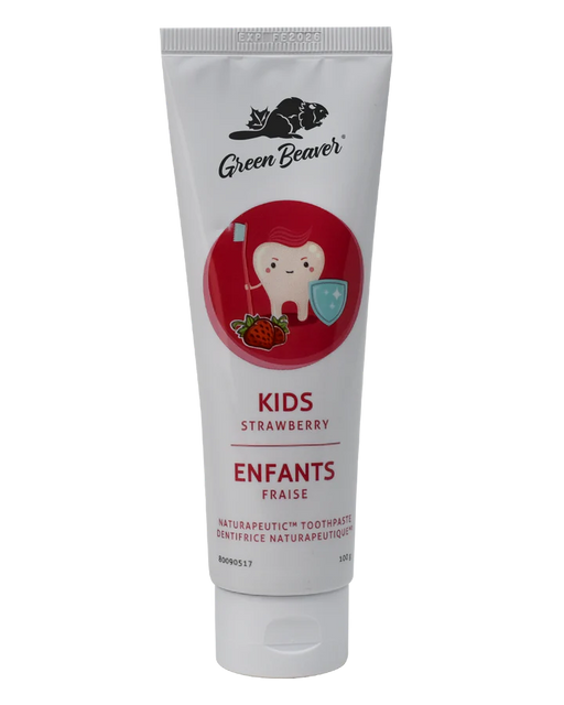 Green Beaver Company - Kids Toothpaste Strawberry 100 - Limolin 