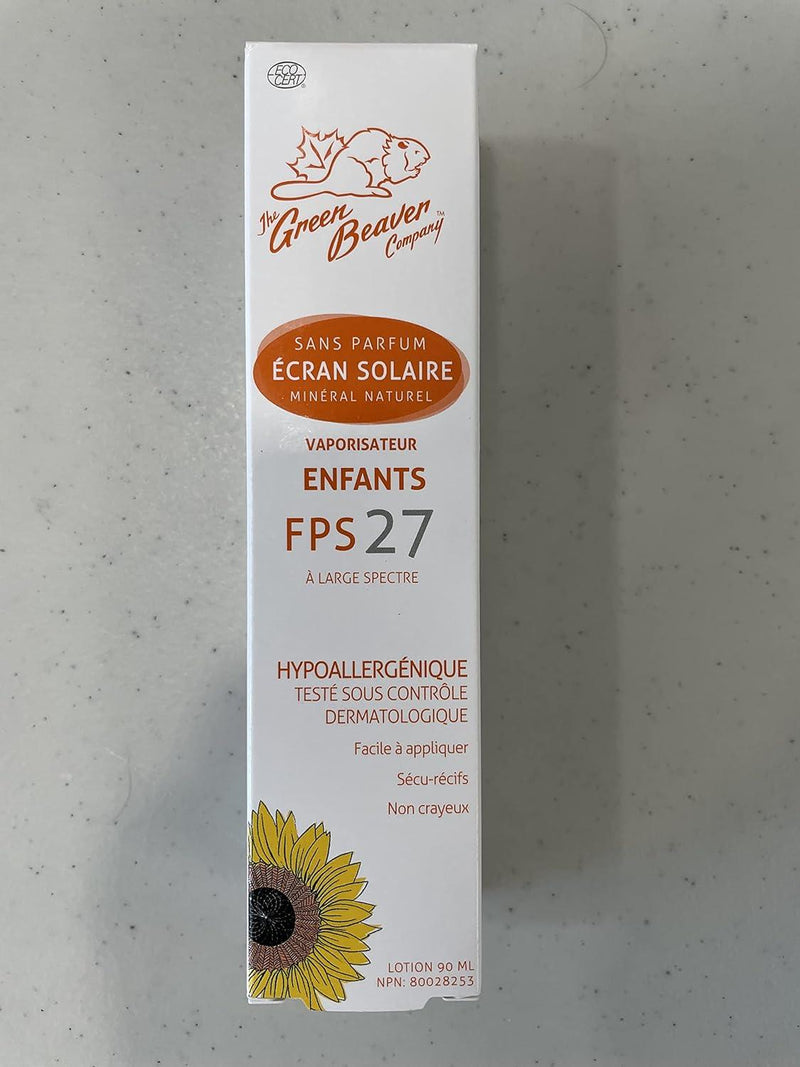 Green Beaver Company - Sunscreen Kids SPF27 Spray - Limolin 