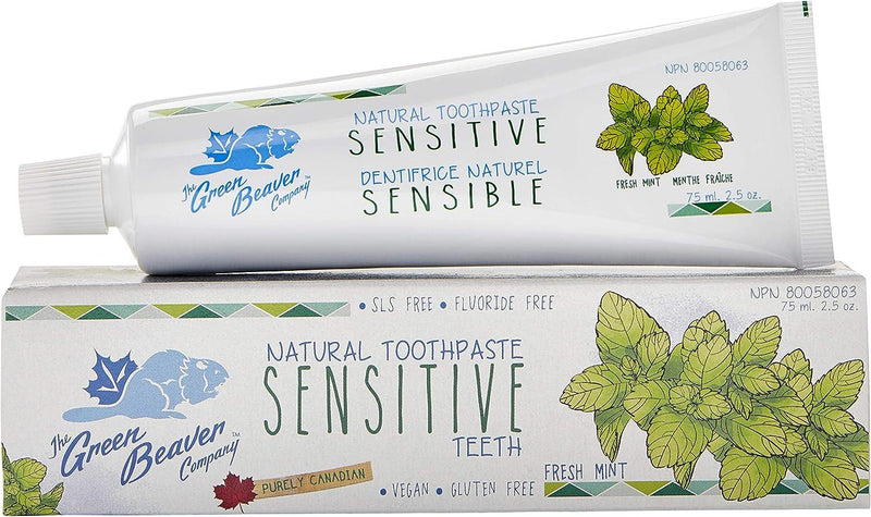 Green Beaver Company - Toothpaste Sensitive Teeth-Fluoride free - Limolin 