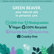 Green Beaver Company - Toothpaste Zesty Orange-All Natural Organic , Vegan, Fluoride Free & Gluten Free - Limolin 