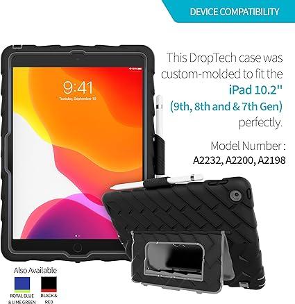 Gumdrop Cases - Ipad 102 (7Th-9Thgen) Hideaway Case - Blue - Limolin 