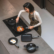 Guzzini - Cooking - Square Griddle Pan 28X28 (Grey) - Limolin 