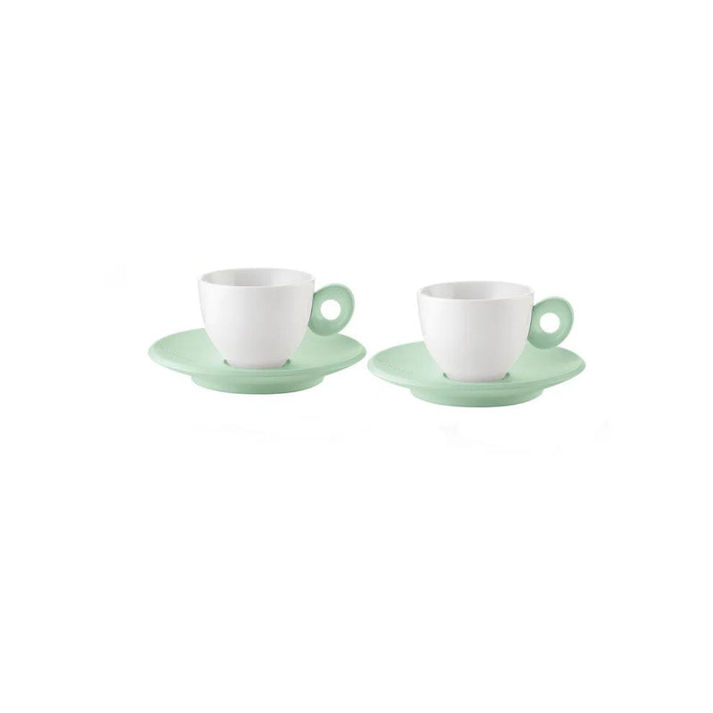 Guzzini - Everyday - Espresso Cups With Saucers (Set of 2) - Limolin 