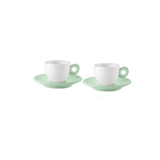 Guzzini - Everyday - Espresso Cups With Saucers (Set of 2) - Limolin 