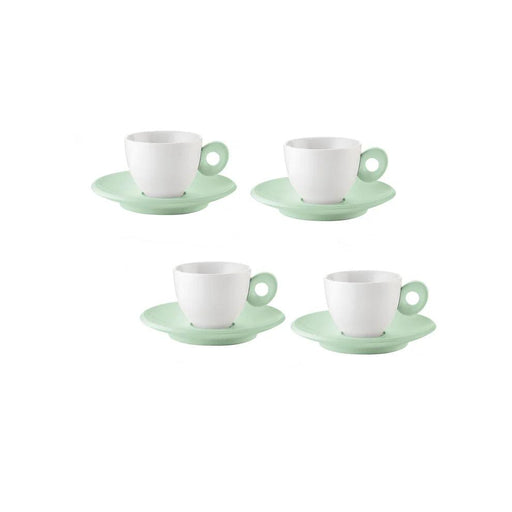Guzzini - Everyday - Espresso Cups With Saucers (Set of 4) - Limolin 