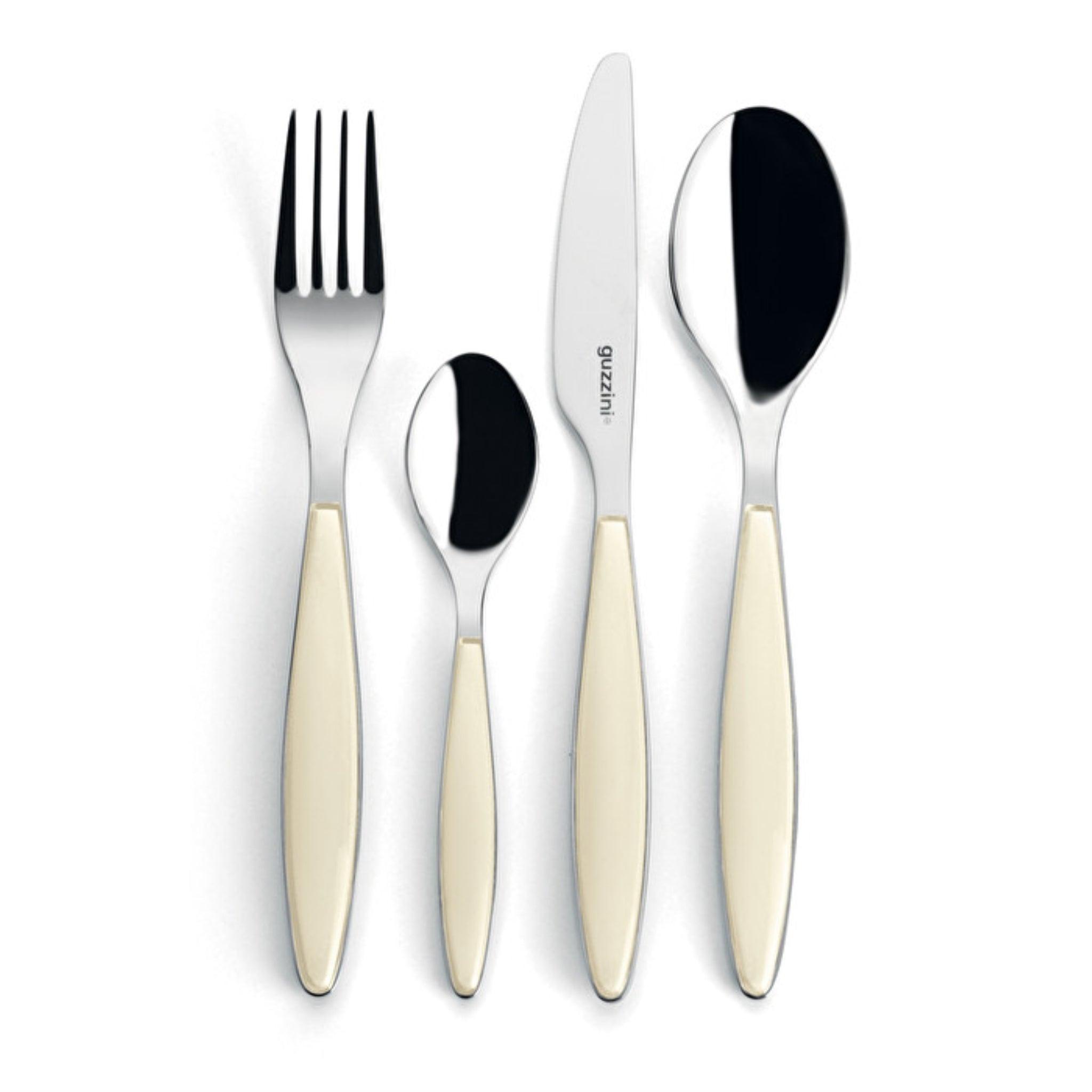Guzzini - Feeling - 24-Piece Cutlery Set | Home & Kitchen — LIMOLIN