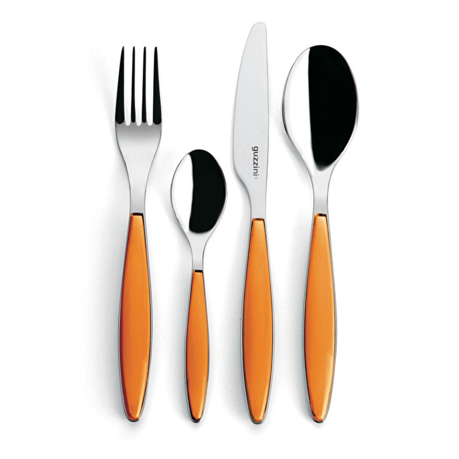 Guzzini - Feeling - 24-Piece Cutlery Set | Home & Kitchen — LIMOLIN