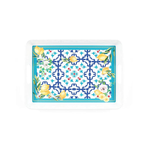 Guzzini - Flower & Lemon - Rectangular Tray With Handle - Limolin 