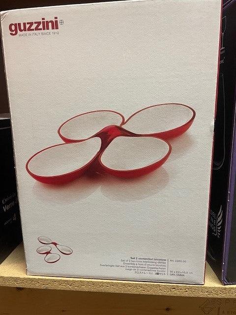 Guzzini - Grace - Two-Tone Interlocking Dishes (Set of 2) - Limolin 