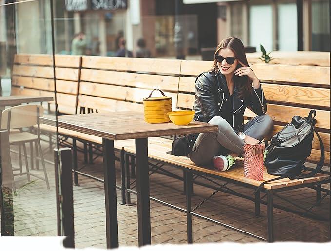 Guzzini - On The Go - Round Thermal Bag With Airtight Container Handy - Limolin 