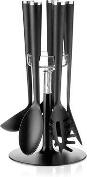 Guzzini - Preparation - Utensils With Stand - (Set of 5) - Limolin 