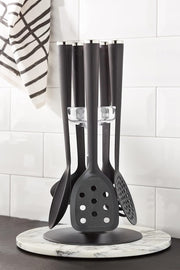 Guzzini - Preparation - Utensils With Stand - (Set of 5) - Limolin 