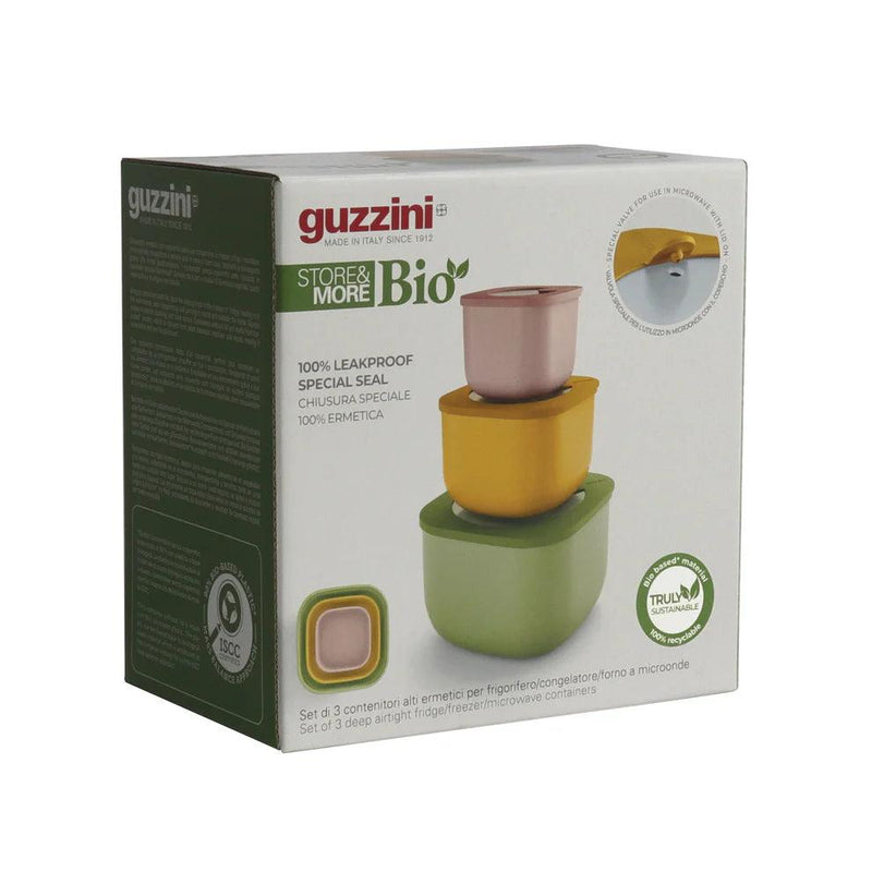Guzzini - Store & More - Deep Containers (Set of 3) - Limolin 