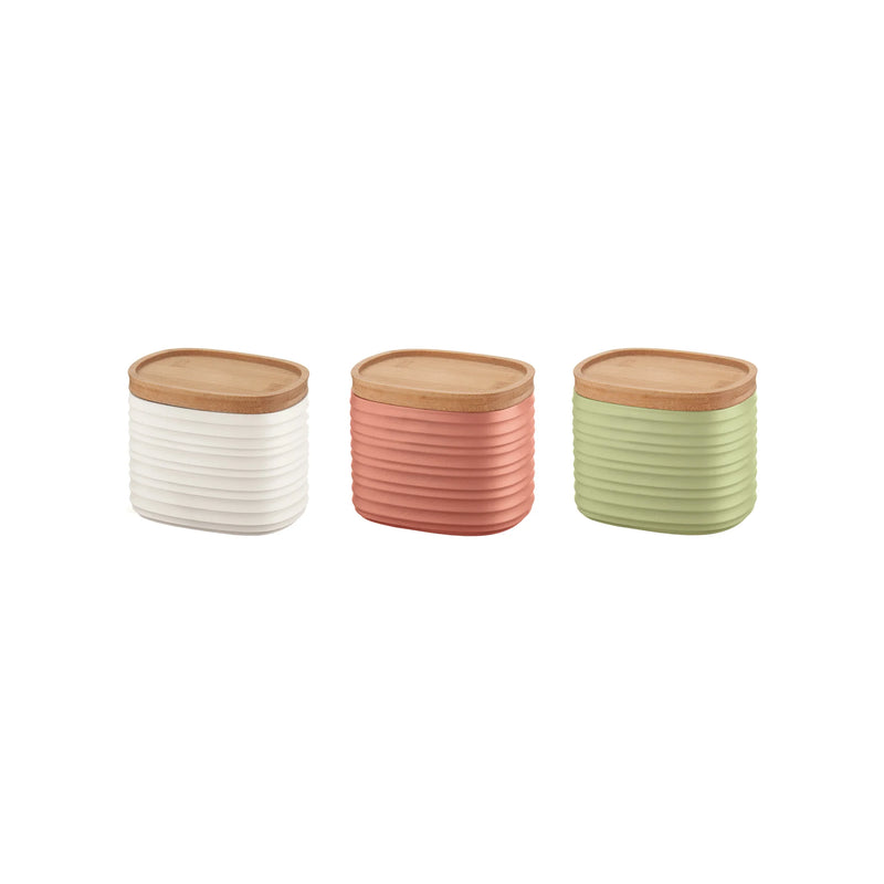 Guzzini - TIERRA - Set of 3 S Storage Jars - Limolin 