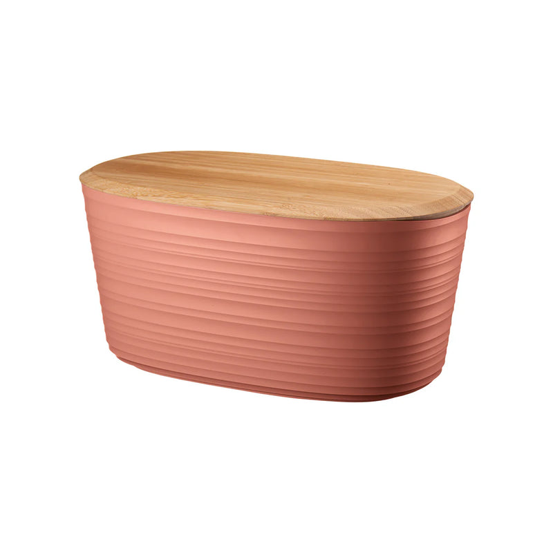 Guzzini - Tierra - Bread Bin With Bamboo Breadboard Top - Limolin 