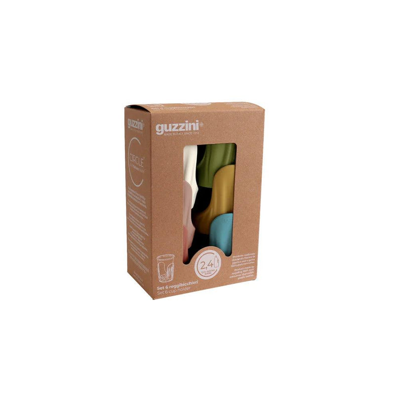 Guzzini - Tierra - Cup Holder (Set of 6) - Limolin 