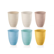 Guzzini - Tierra - Tall Tumblers (Set of 6) | 17.5 Oz - Limolin 