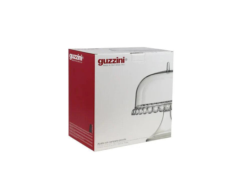 Guzzini - Tiffany - Cake Stand With Dome | 14x11 in - Limolin 