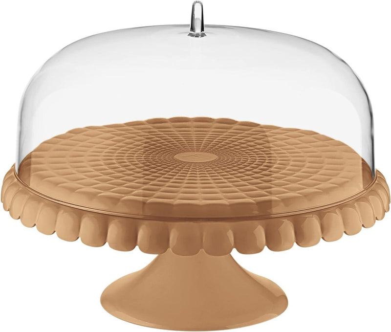 Guzzini - Tiffany - Cake Stand With Dome | 14x11 in - Limolin 