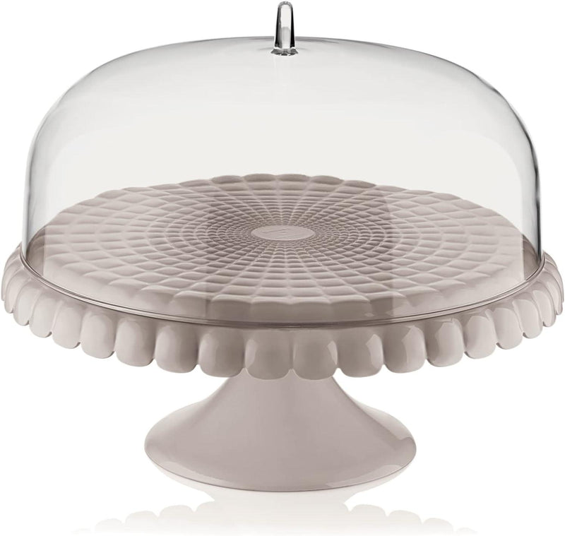 Guzzini - Tiffany - Cake Stand With Dome | 14x11 in - Limolin 