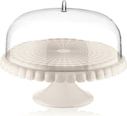 Guzzini - Tiffany - Cake Stand With Dome | 14x11 in - Limolin 