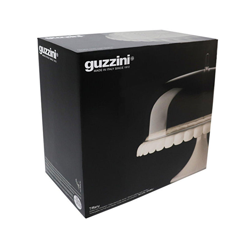 Guzzini - Tiffany - Small Cake Stand With Dome | 12 in - Limolin 