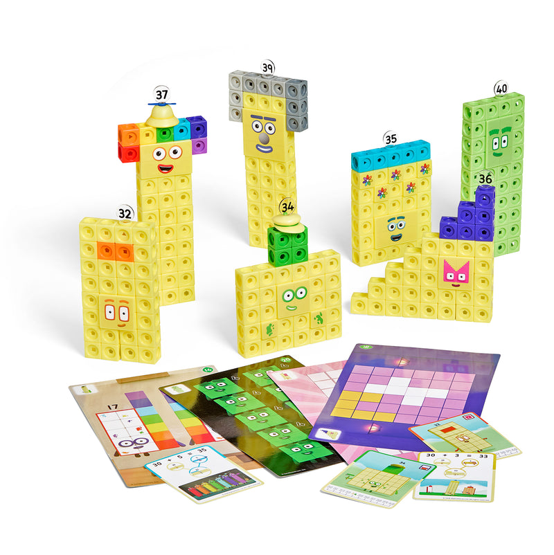 Hand 2 Mind - MATHLINK CUBES ACTIVITY SET NUMBERBLOCKS 31-40