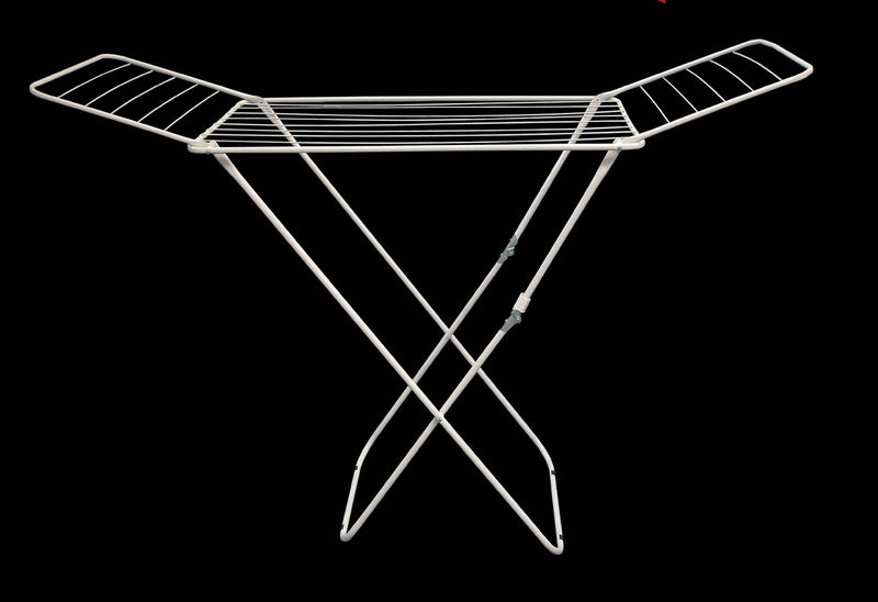 ITY H8502 Folding Metal Clothes Drying Rack, White