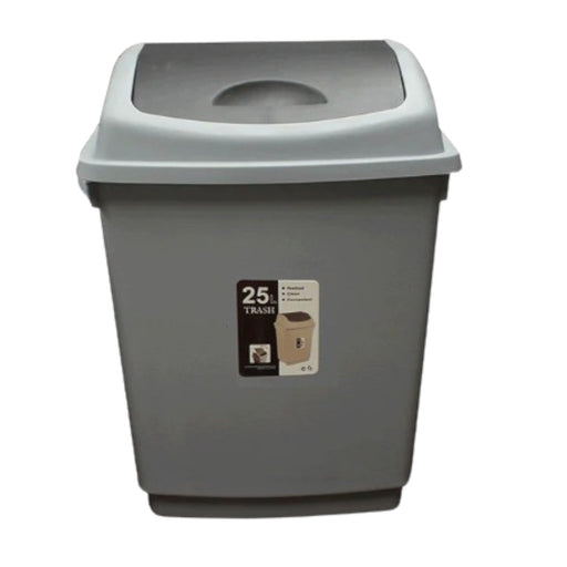 Home Aesthetics HA-5137 Swing-Lid Trash Can, 25 L