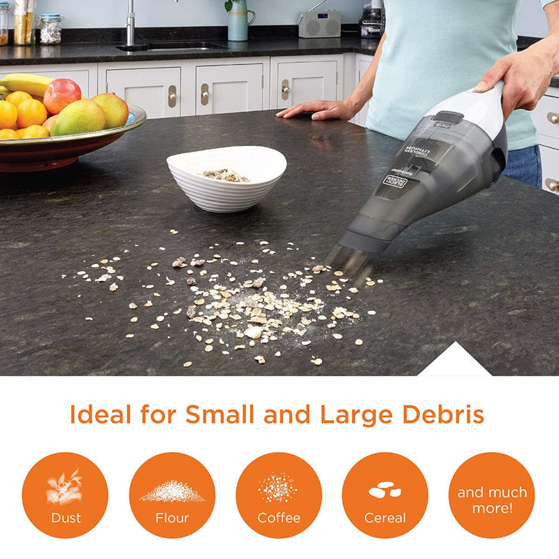 BLACK+DECKER - dustbuster QuickClean HNVC215B10 - Cordless Hand Vacuum