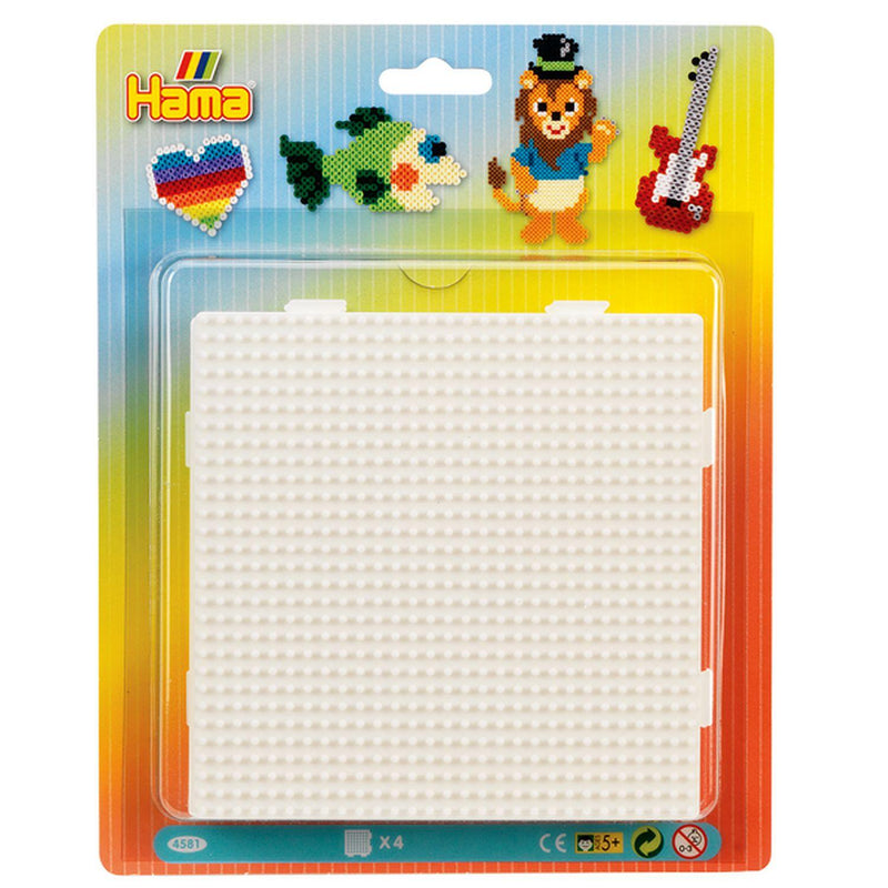 Hama - LgSquare Pegboard Blister - Limolin 