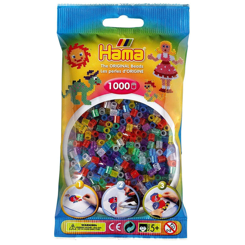 Hama - Translucent Mix 54 - 1K Beadsin Bag - Limolin 
