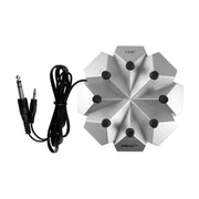 HamiltonBuhl - Audiostar 6-Station Listening Center With Usb, Cd, Cassette, Radio Player And Cd/Tape-To-Mp3 Converter Boombox - Limolin 