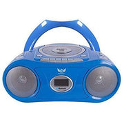HamiltonBuhl - Boombox Bluetooth Cd Casette 6Input Blue - Limolin 