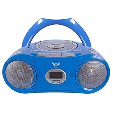 HamiltonBuhl - Boombox Bluetooth Cd Casette 6Input Blue - Limolin 