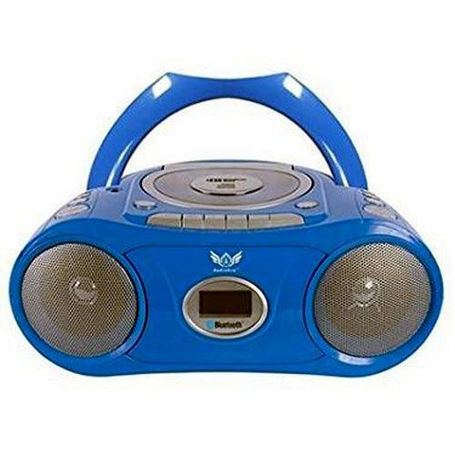 HamiltonBuhl - Boombox Bluetooth Cd Casette 6Input Blue - Limolin 