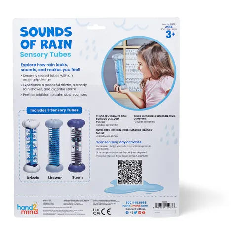 Hand 2 Mind - 2024-Ff-Sounds of Rain Sensory Tubes - Limolin 