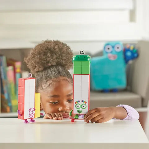 Hand 2 Mind - 2025 Numberblocks Friends Thirteen & Fourteen Figure Pack - Limolin 