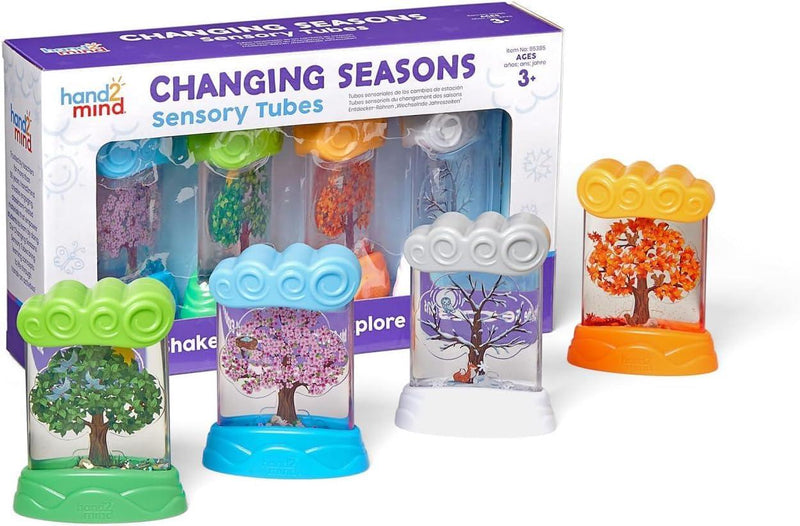Hand 2 Mind - Changing Seasons - Sensory Fidget Tubes (Set of 4) - Limolin 