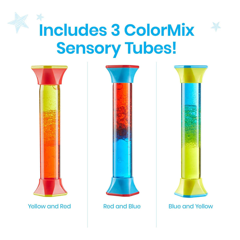 Hand 2 Mind - Color Mix Sensory Tubes - Limolin 