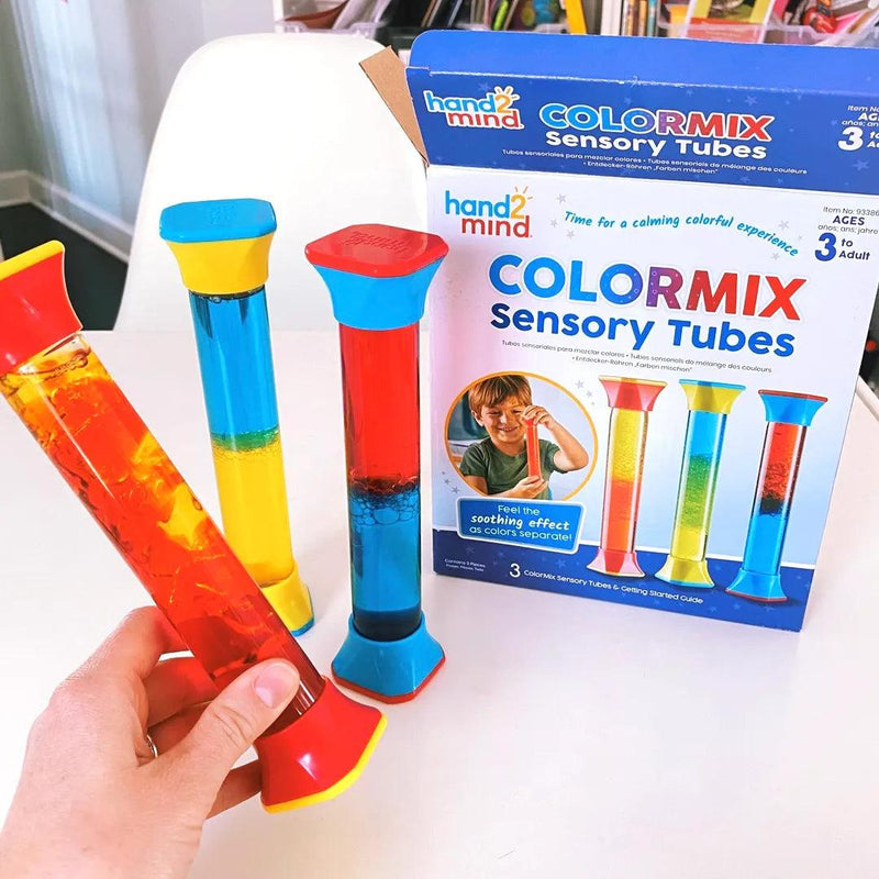 Hand 2 Mind - Color Mix Sensory Tubes - Limolin 