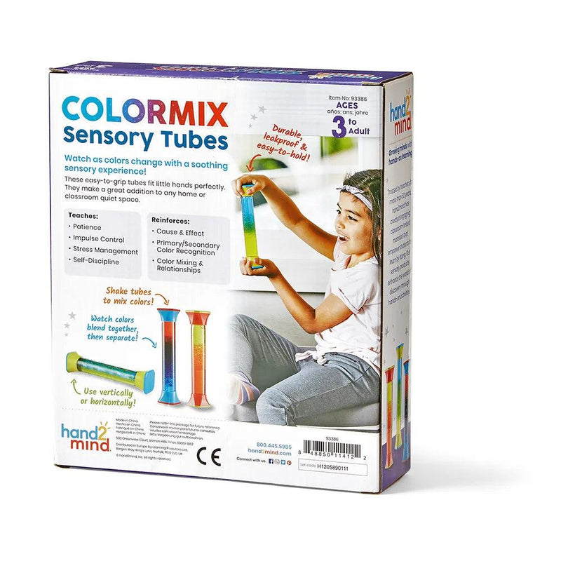 Hand 2 Mind - Color Mix Sensory Tubes - Limolin 