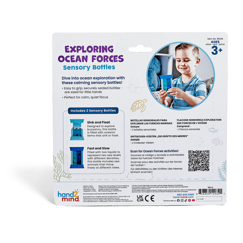 Hand 2 Mind - Exploring Ocean Forces Sensory Tubes - Limolin 