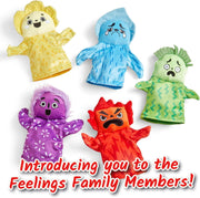 Hand 2 Mind - Feelings Family Puppets - Limolin 