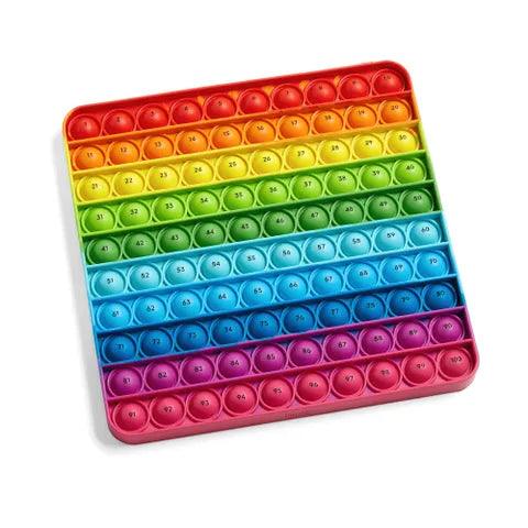 Hand 2 Mind - Hundreds Board Sensory Bubble Popper - Limolin 