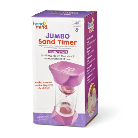 Hand 2 Mind - Jumbo Sand Timer (10-Minute) - Limolin 