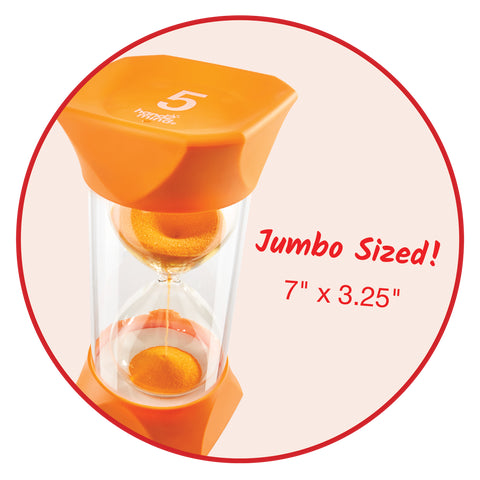 Hand 2 Mind - Jumbo Sand Timer (5-Minute) - Limolin 