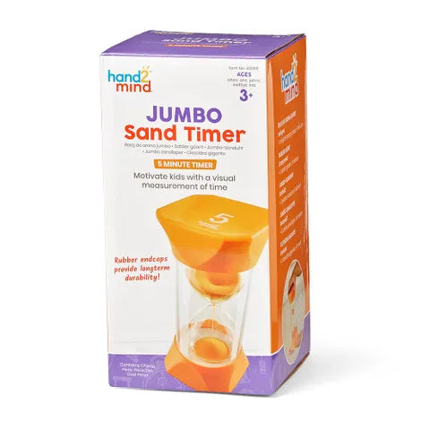 Hand 2 Mind - Jumbo Sand Timer (5-Minute) - Limolin 
