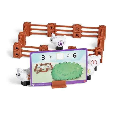 Hand 2 Mind - Mathlink Cubes Numberblocks Sheep Farm Activity Set - Limolin 