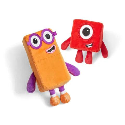 Hand 2 Mind - Numberblock 1 And 2 Playful Pals Plush - Limolin 